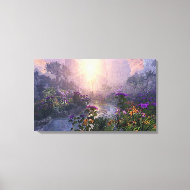 Toile Soirée au Ciel - par Jurgen Ziewe (Recto)