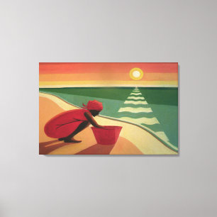 Toile Soirée calme 2003