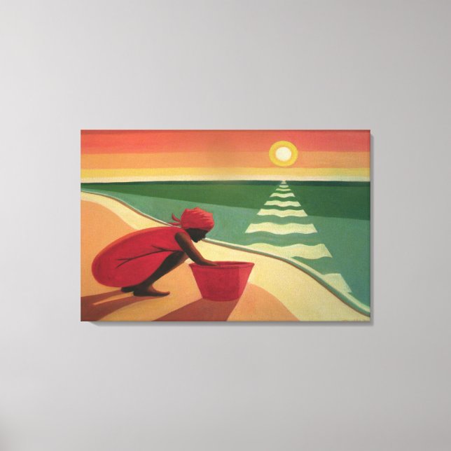 Toile Soirée calme 2003 (Recto)