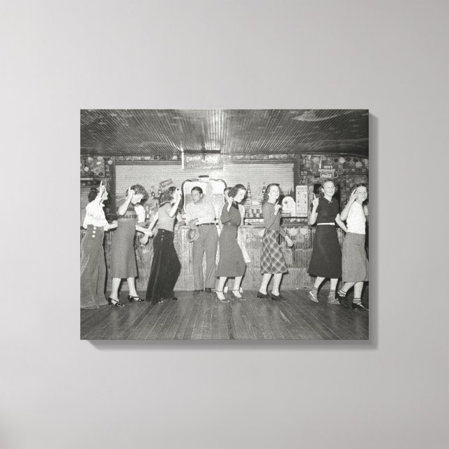 Toile Soirée entre filles, 1938 (Recto)