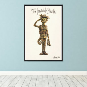 Toile Soldat Caméléon Camouflé
