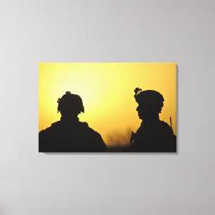 Toile soldats