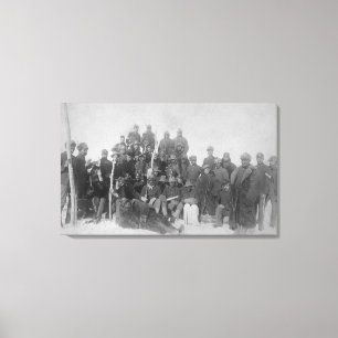 Toile Soldats noirs de la 25e infanterie