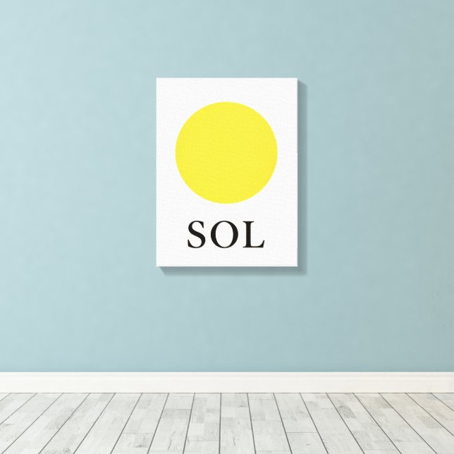 Toile Soleil (Insitu (Plancher de Bois))