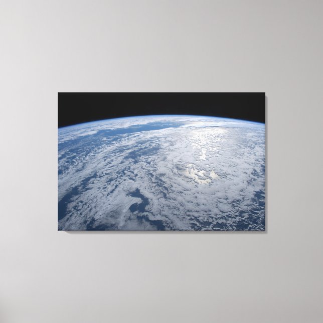 Toile Soleil Brillant Sur L'Océan Pacifique Sud. (Recto)