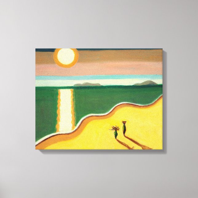 Toile Soleil du soir 2010 (Recto)