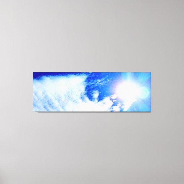 Toile Soleil Et Nuages À Ottawa Sky. Commandez dès maint (Recto)