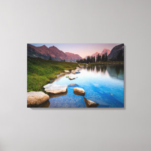 Toile Solitude de lac
