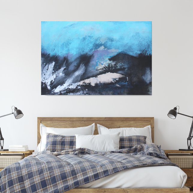 Toile Solitude hivernale (Insitu(Chambre))
