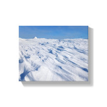 Solitude nordique dunes de neige hivernales