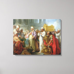 Toile Solomon avant l'arche de l'engagement, 1747