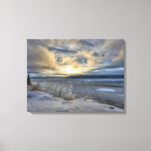 Toile Solstice d'hiver Turnagain Arme