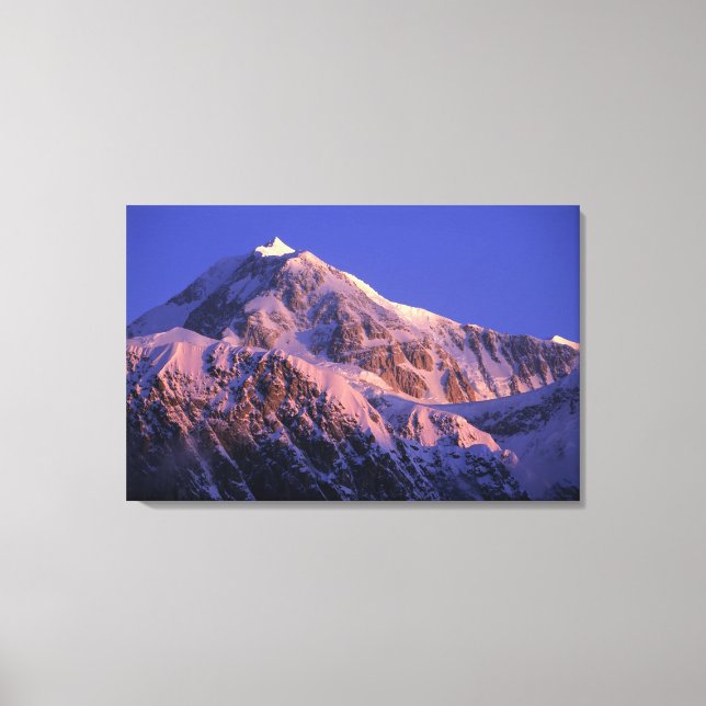 Toile Sommet du pic Denali Mt. McKinley) à (Recto)