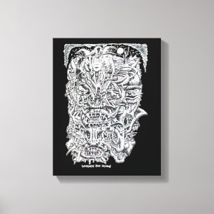 Toile Sorcières et diables, par Brian Benson.