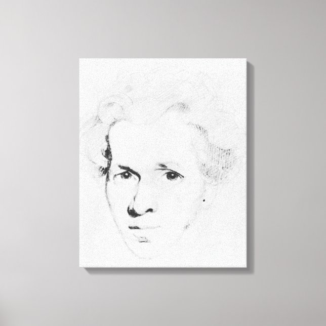 Toile Soren Aabye Kierkegaard (Recto)