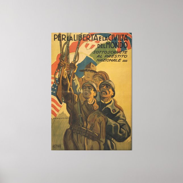 Toile Sottoscrivete al Prestito (Recto)