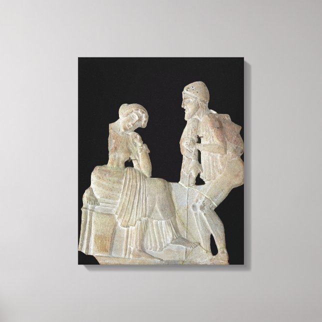 Toile Soulagement représentant Ulysse et Penelope (Recto)