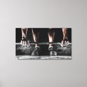 Toile Soulevez les poids