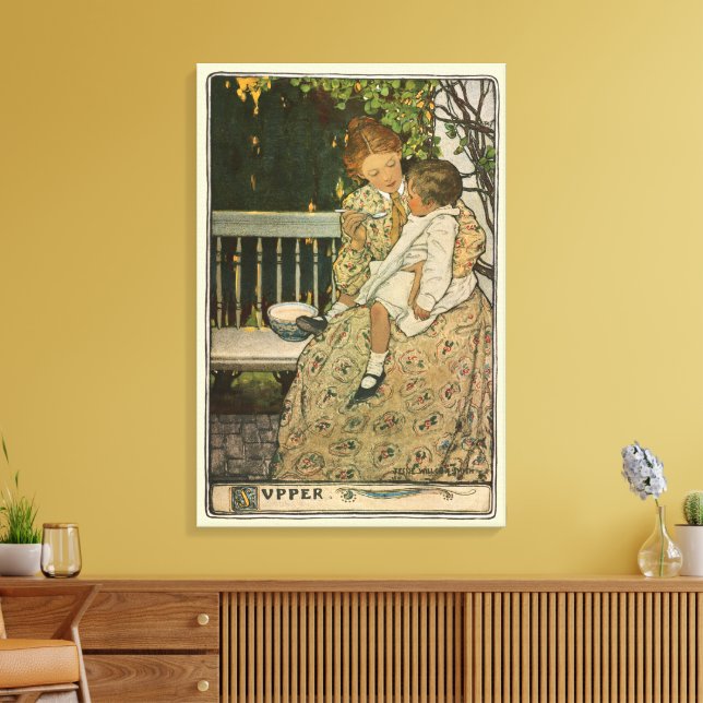 Toile Souper par Jessie Willcox Smith (Insitu(Salon))