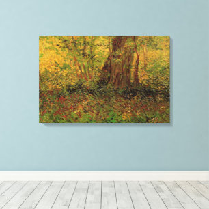 Toile Sous-bois par Vincent van Gogh