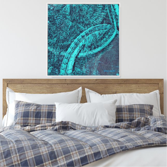 Toile sous la mer (Insitu(Chambre))