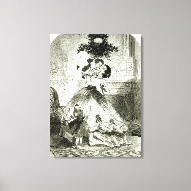 Toile Sous la Mistletoe' (Recto)