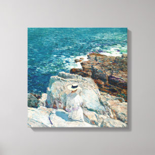 Toile South Ledges, Appledore par Childe Hassam