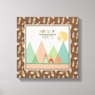 Toile Southwest Geo III   Adventure Awaits