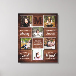 Toile Souvenir du souvenir du souvenir de Rustic