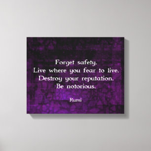 Toile Soyez Citation Inspirationnelle De Rumi Célèbre