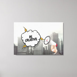 Toile Soyez créatif
