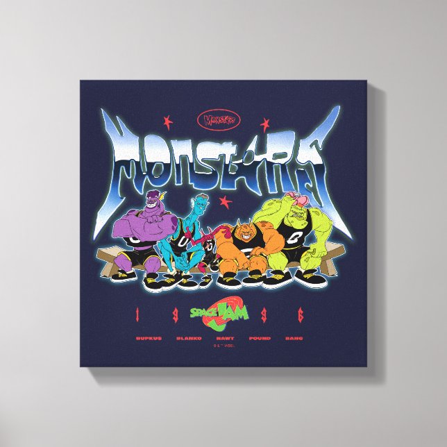 Toile SPACE JAM™ Monstars 1996 Graphique (Recto)
