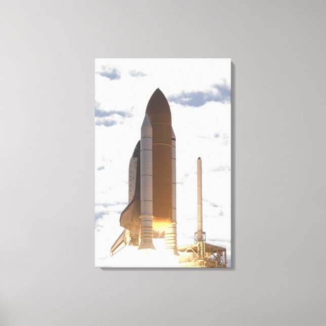 Toile Space Shuttle Atlantis lève sur 14 (Recto)