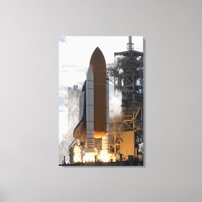 Toile Space Shuttle Atlantis lève sur 15 (Recto)