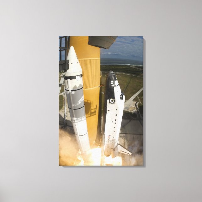 Toile Space Shuttle Atlantis lève sur 17 (Recto)