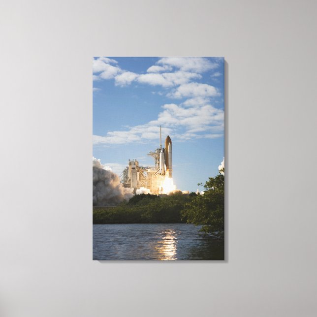 Toile Space Shuttle Atlantis se lève sur 7 (Recto)