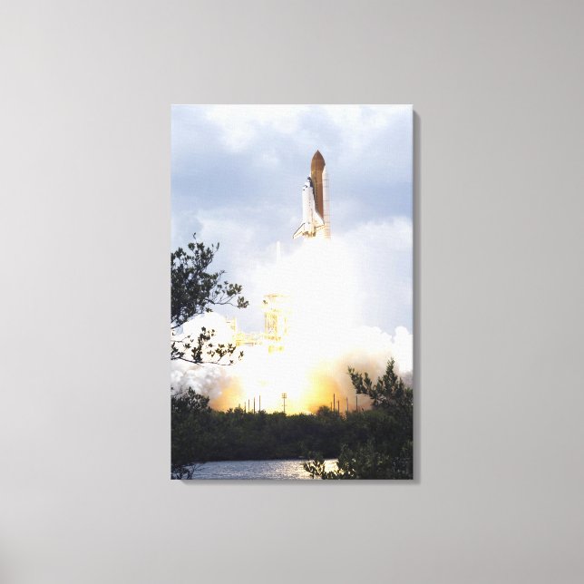 Toile Space Shuttle Atlantis se lève sur 7 (Recto)
