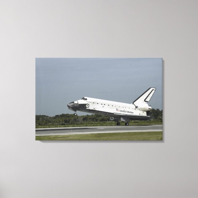 Toile Space Shuttle Endeavour touche down (Recto)