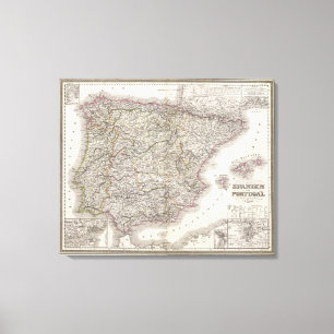 Toile Spanien, Portugal