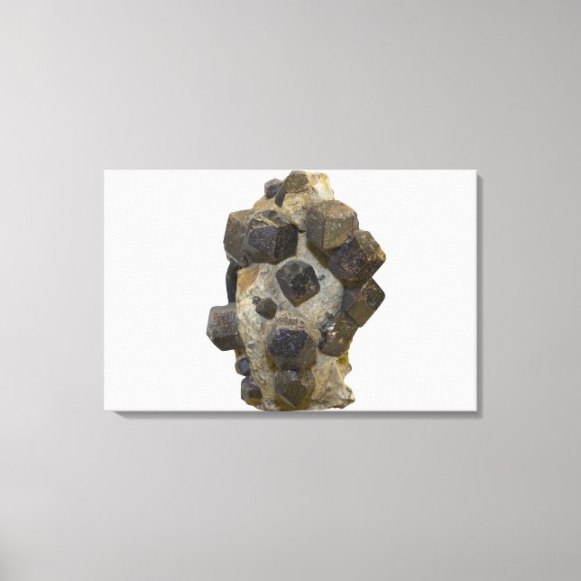 Toile Spessartite dans la matrice (Recto)