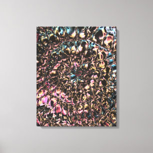 Toile Spirale de pierres précieuses