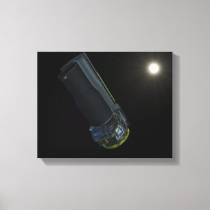 Toile Spitzer vu dans la lumière visible