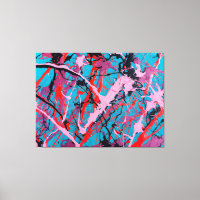 SPLATTER COLORÉ LXVIII - Peinture d'action -