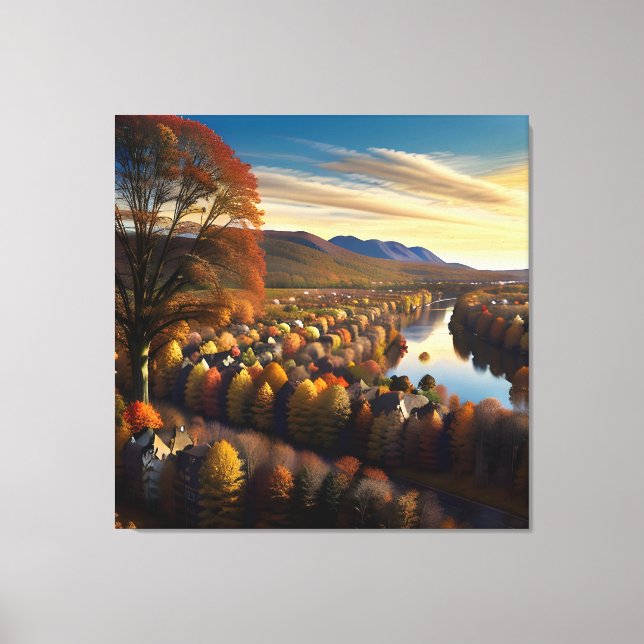 Toile Splendor Automne Vue Paysage 1 (Recto)