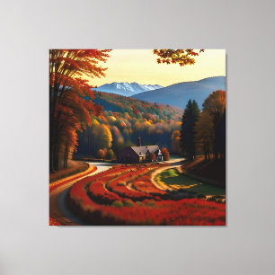 Toile Splendor Automne Vue Paysage 2