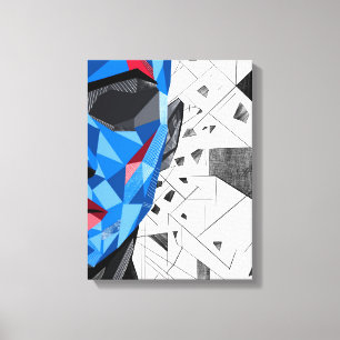 Toile Splinters II – Identité Fragmentée Art