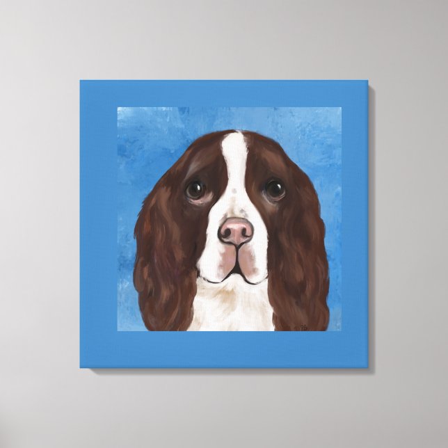 TOILE SPRINGER SPANIEL ANGLAIS   (Recto)