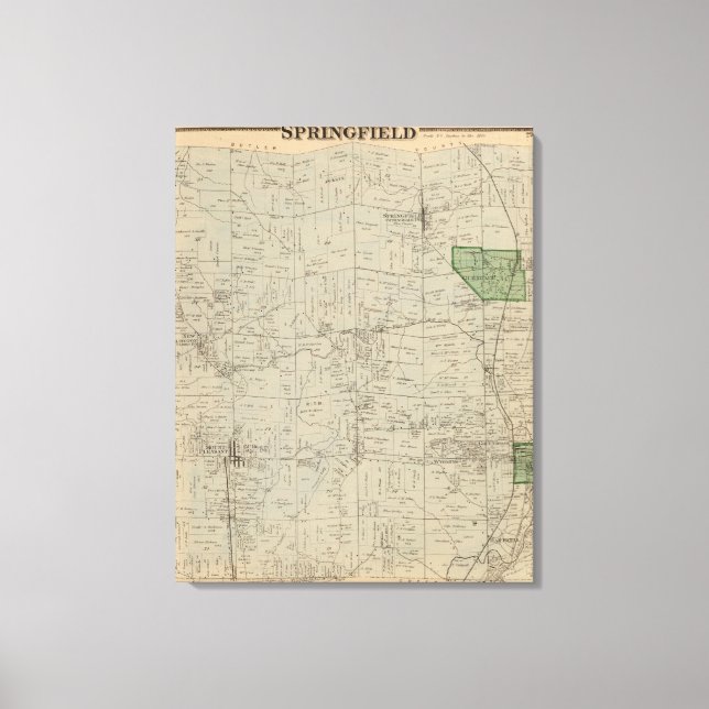 Toile Springfield, Ohio (Recto)