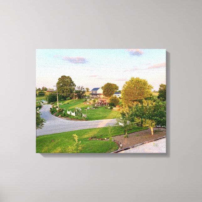 Toile Springtime à Rocky Hill - Ember calme (Recto)