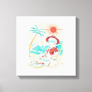 Toile Squelette Drôle d'Été